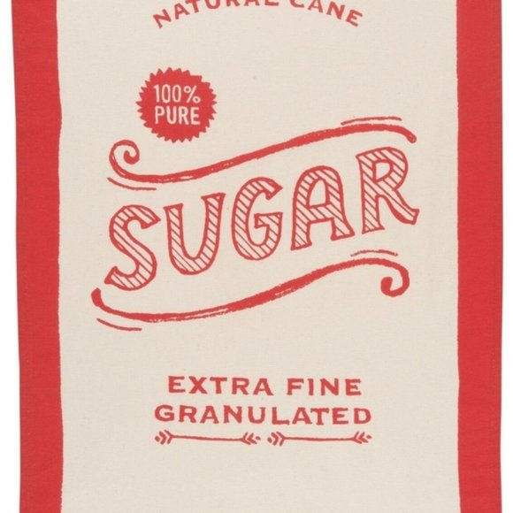 Tea Towel SET OF 3 Sugar Flour Cocoa NWT - Picture 2 of 3